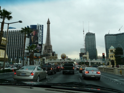 Traffic on the Strip, Las Vegas NV