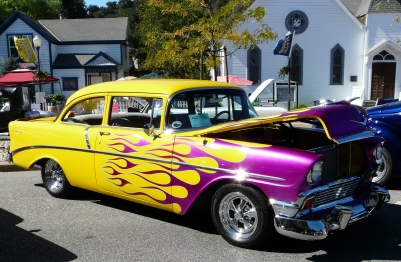 Vintage car show, Morgan Hill CA