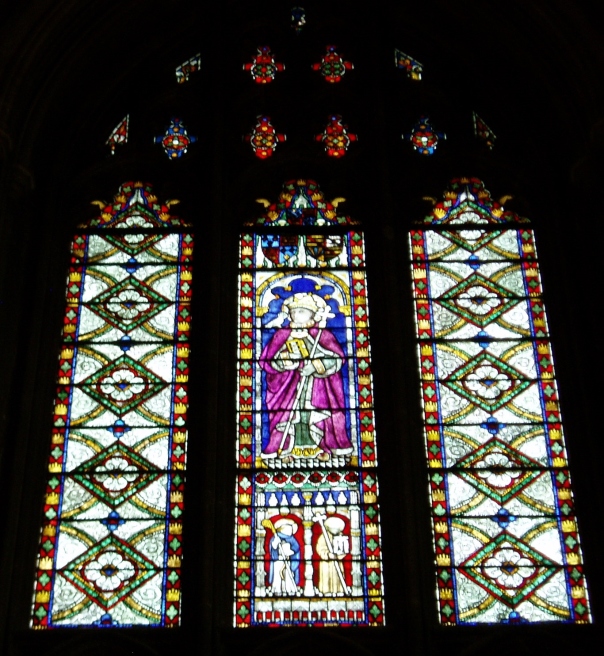 Canterbury Cathedral stained glass window